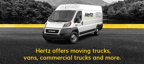 hertz moving van hire.